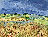 Vincent van Gogh Wheat Fields painting
